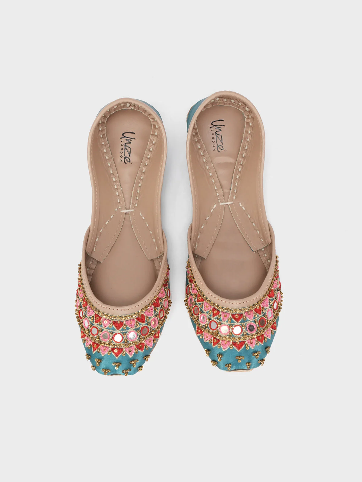 Women "LAKEISHA" Embellished Khussa Shoes - Image 5