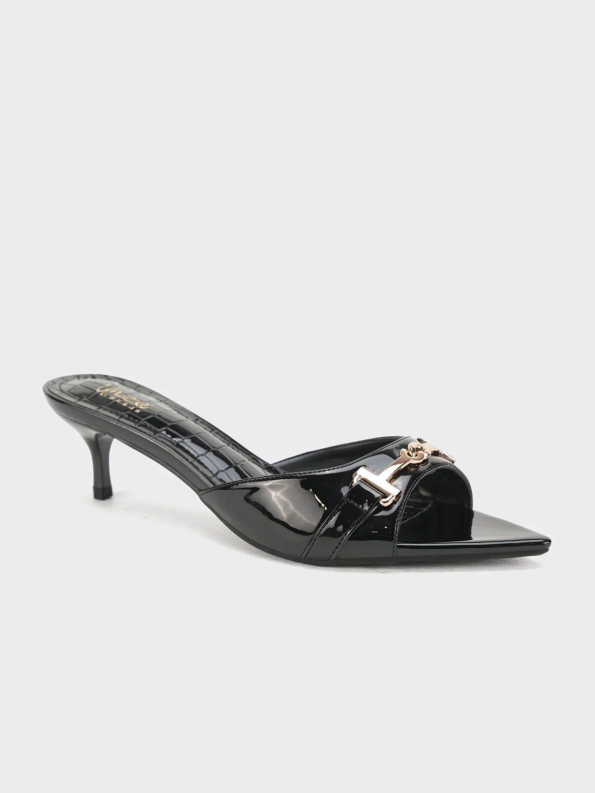Women "LEYZA" Slip On Pointed Heel Sandals - Image 2