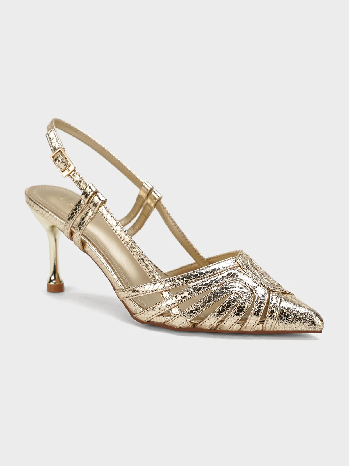 Women "LILITH" Pointed Toe Buckle Sandals - Image 2