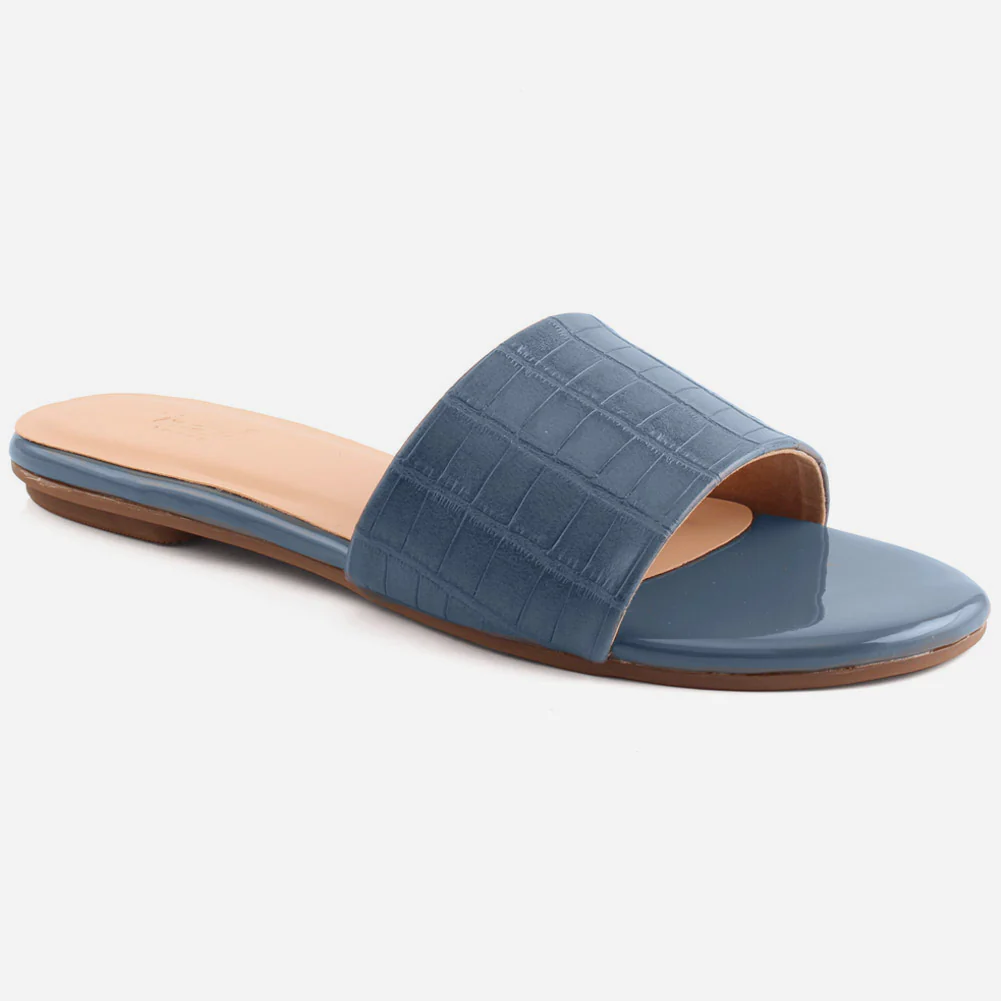 Women "LILY" Matt Slip On Slippers