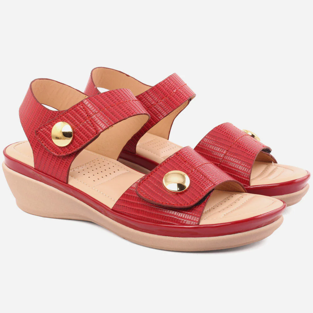 Women "Linda"Comfort Ankle Strap Sandals - Image 2