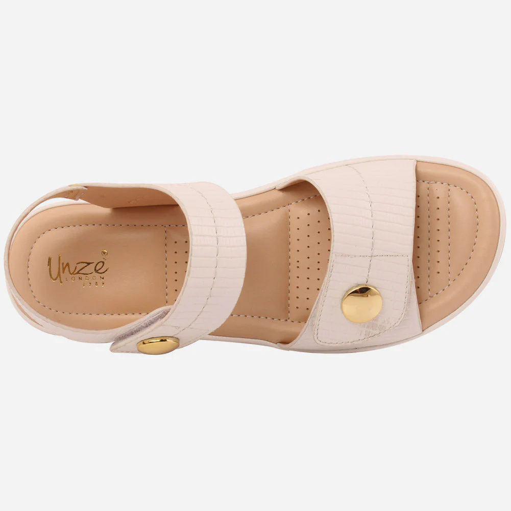 Women "Linda"Comfort Ankle Strap Sandals - Image 4