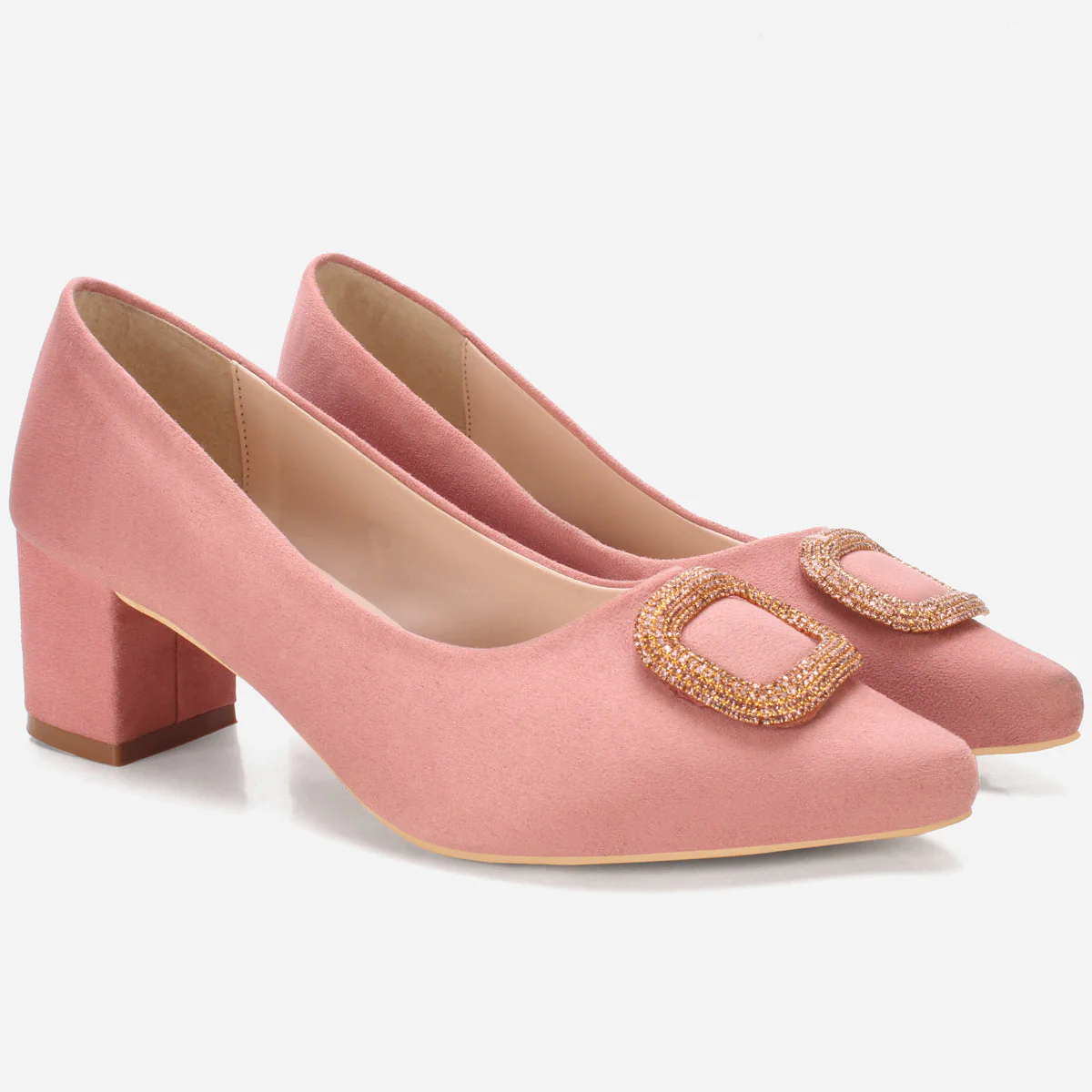 Women "LOVIS" Decorated Pointed Toe Courts - Image 2