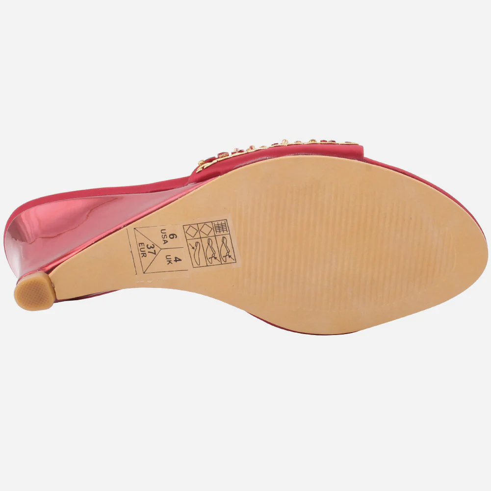 Women "LUZAN" Wedge Heels Sandals - Image 5