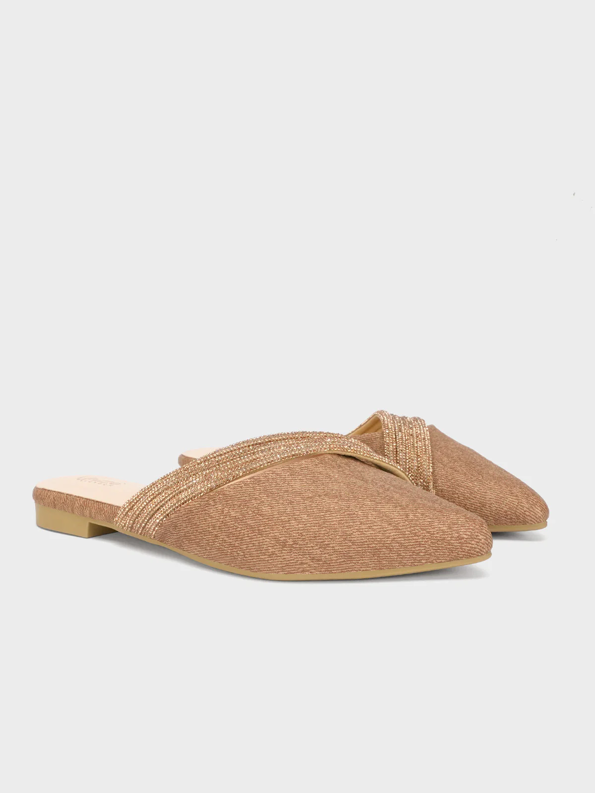 Women "MACARIA" Pointed Slide-in Slippers - Image 2