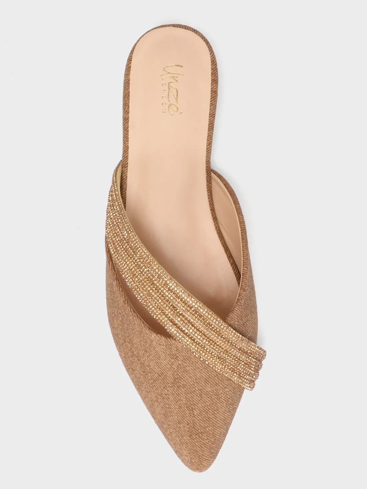 Women "MACARIA" Pointed Slide-in Slippers - Image 5