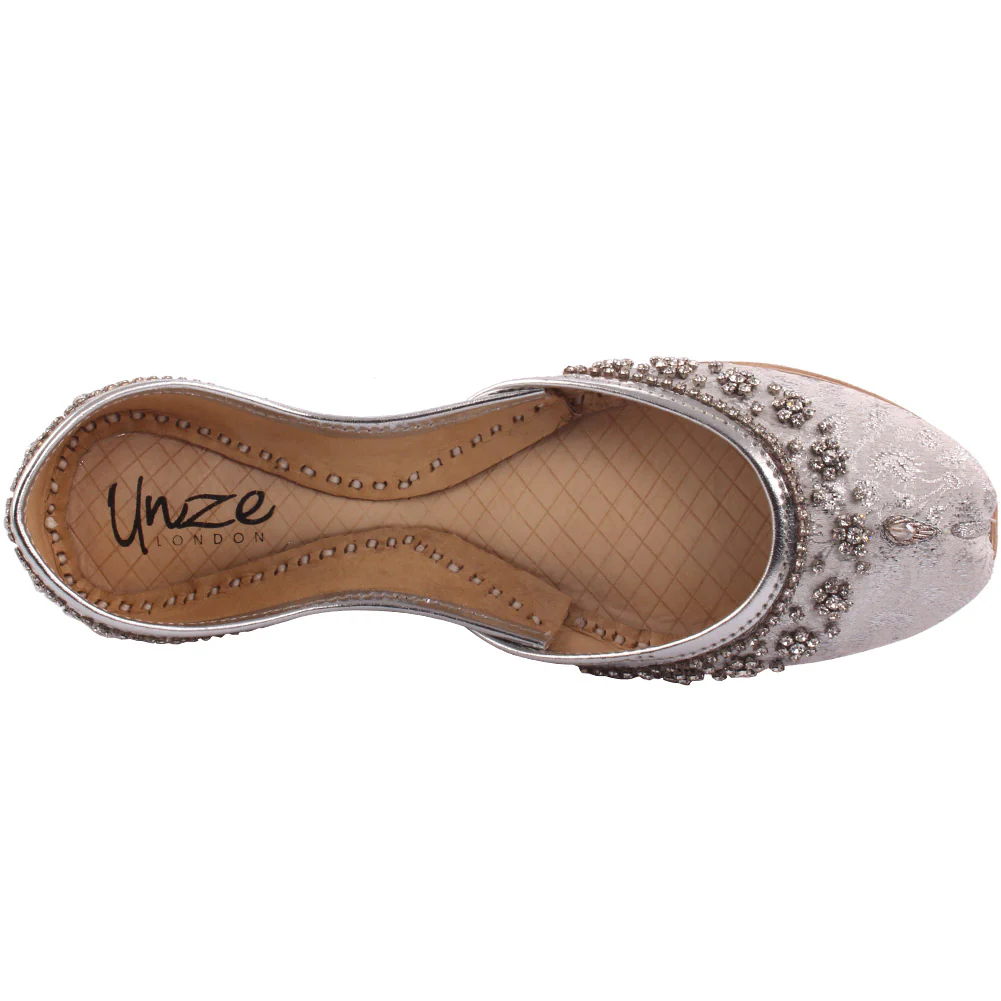 Women MALLA Indian Khussa Slippers - Image 4
