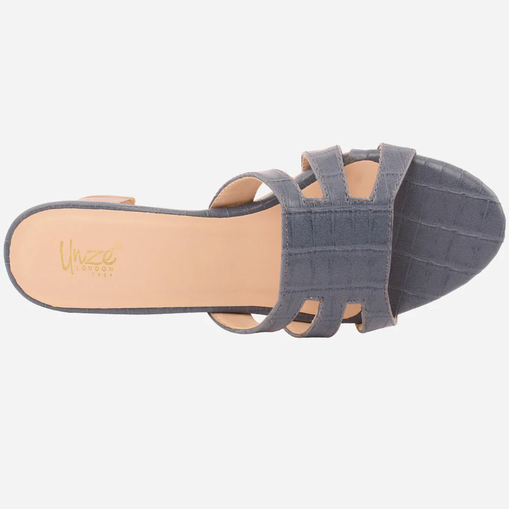 Women "MEGAN" Block Heel Sandals - Image 4