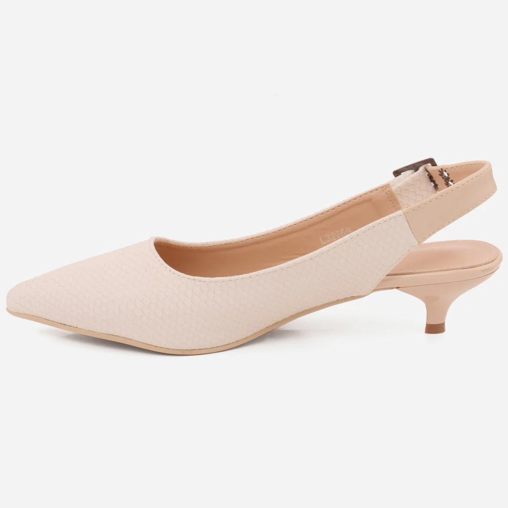 Women "MEGAN" Pointed Toe Fabric Sandals - Image 3