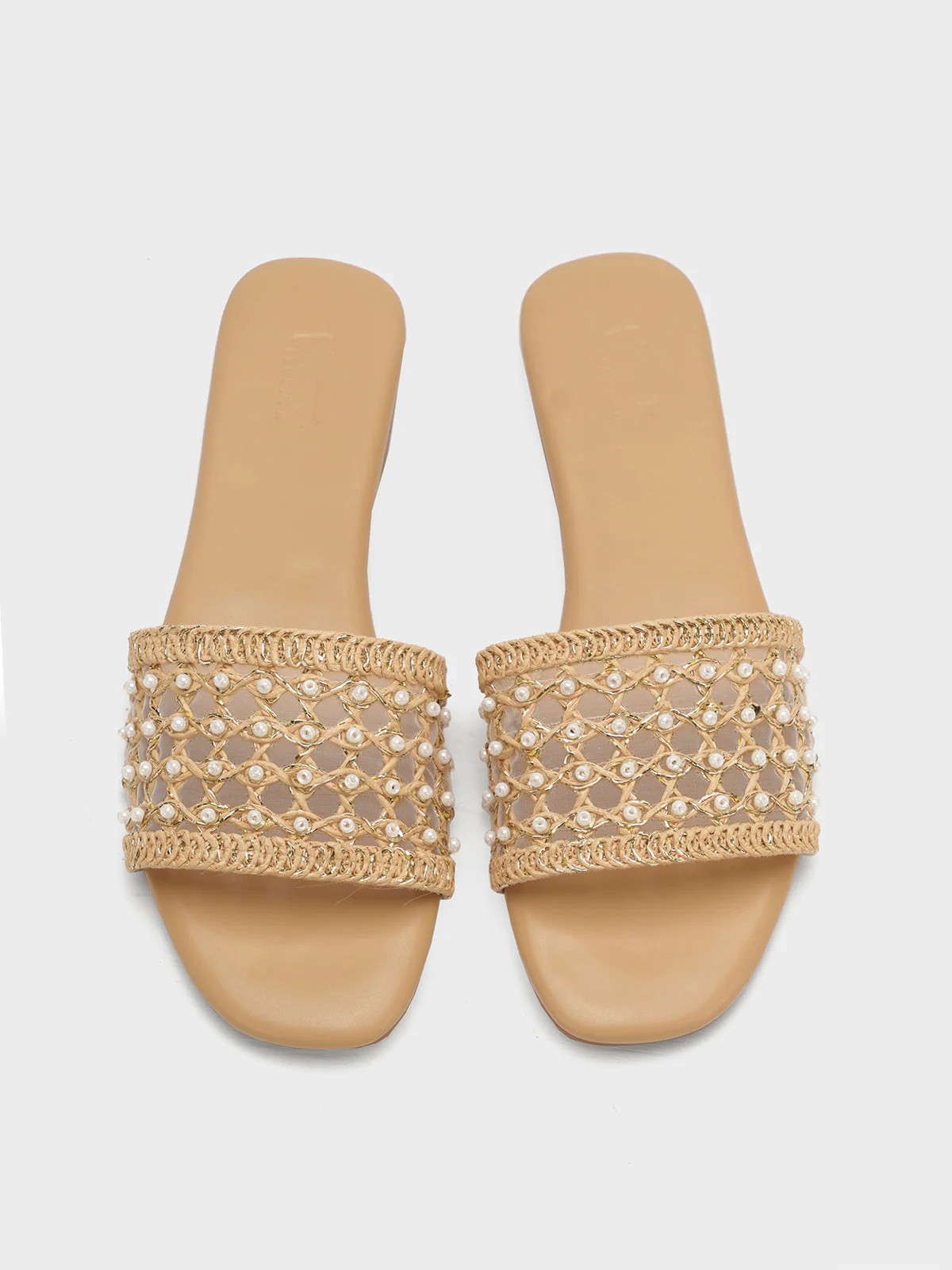 Women "MILBES" Delicate Fabric Slippers - Image 5