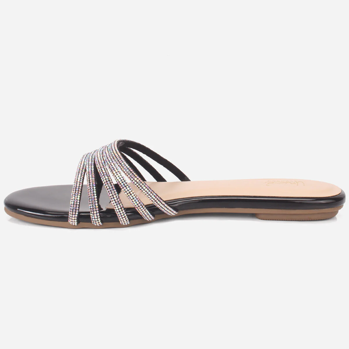 Women "MINNIE" Summer Embellished Flat Slippers - Image 3