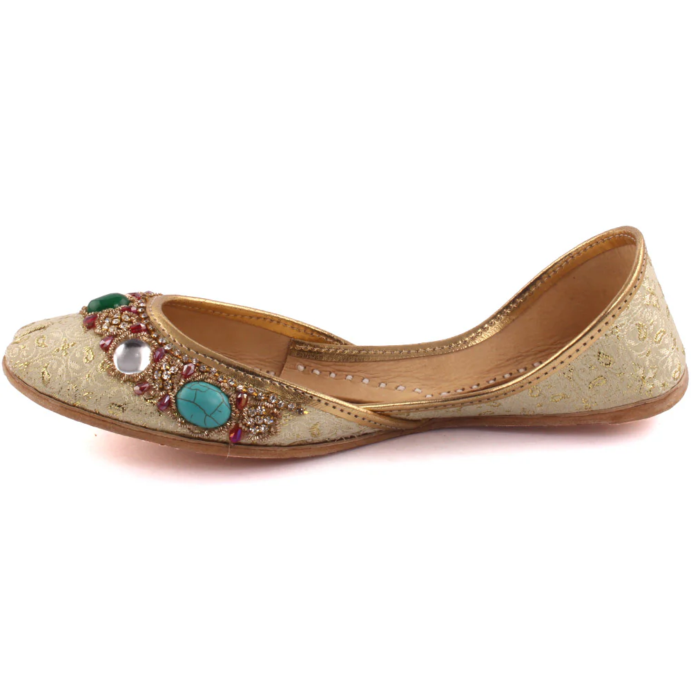 Women MONGOL Indian Khussa Slippers - Image 3