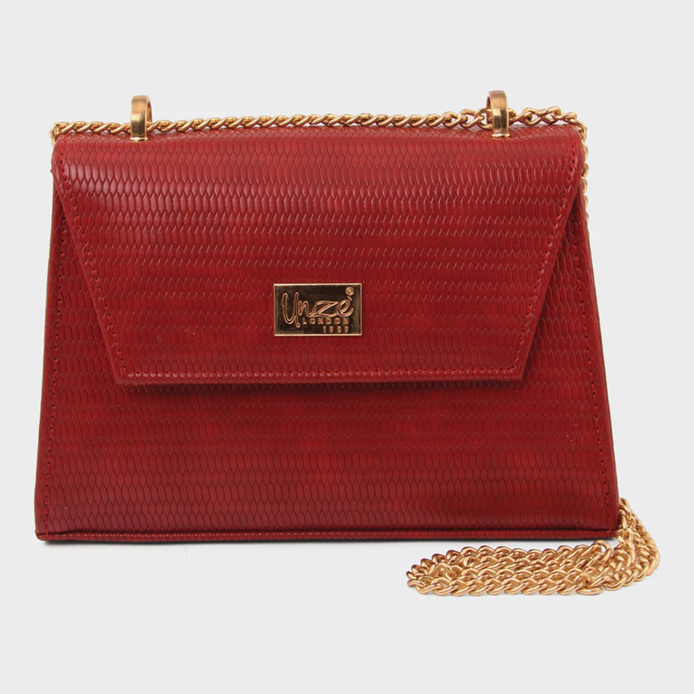 Women "NAIMO" Clutch Bag With Detachable Chain