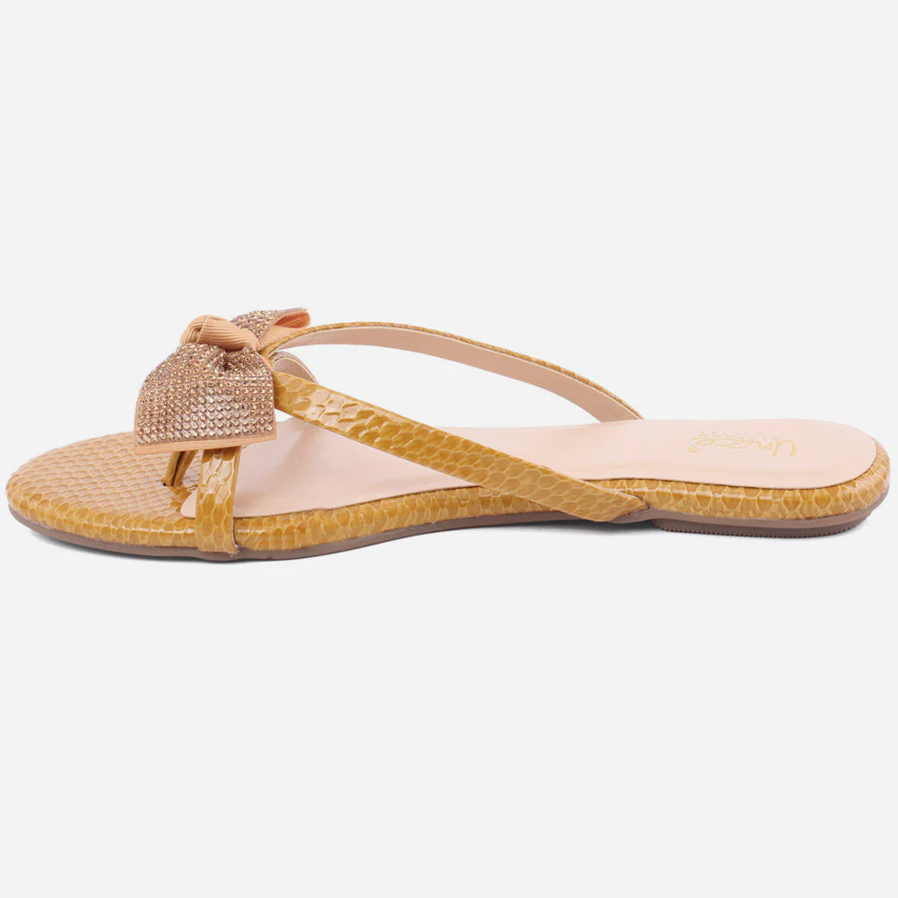 Women "Najwa" Flat Evening Slipers - Image 3