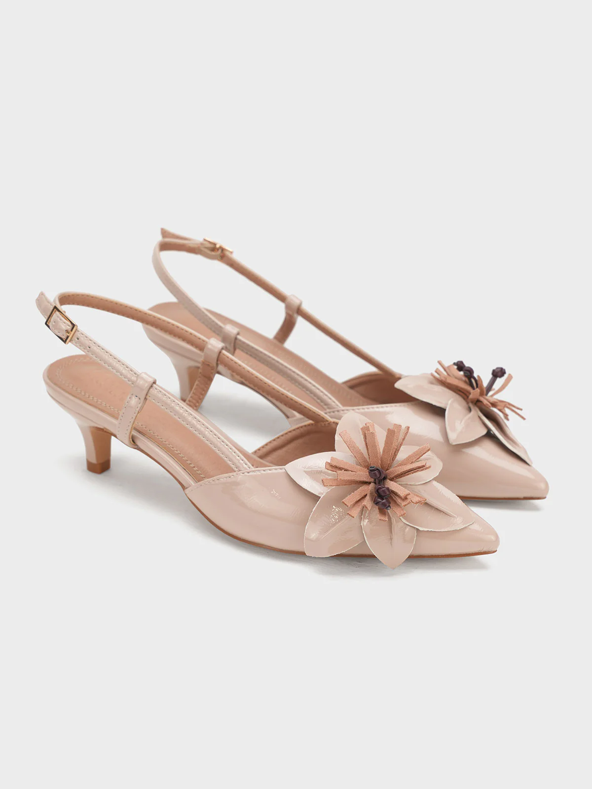 Women "NAOM" Buckle Strap Sandals - Image 3