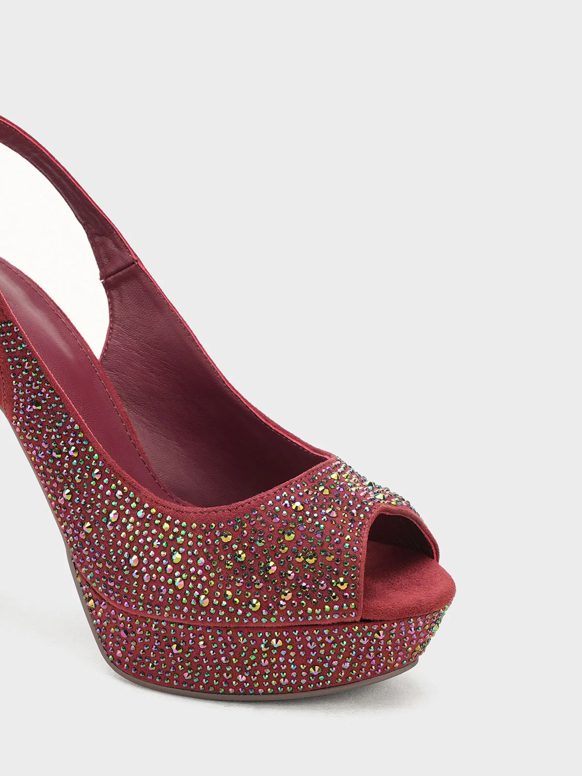 Women "NEXALLI" Fancy High Block Heel Sandals - Image 6