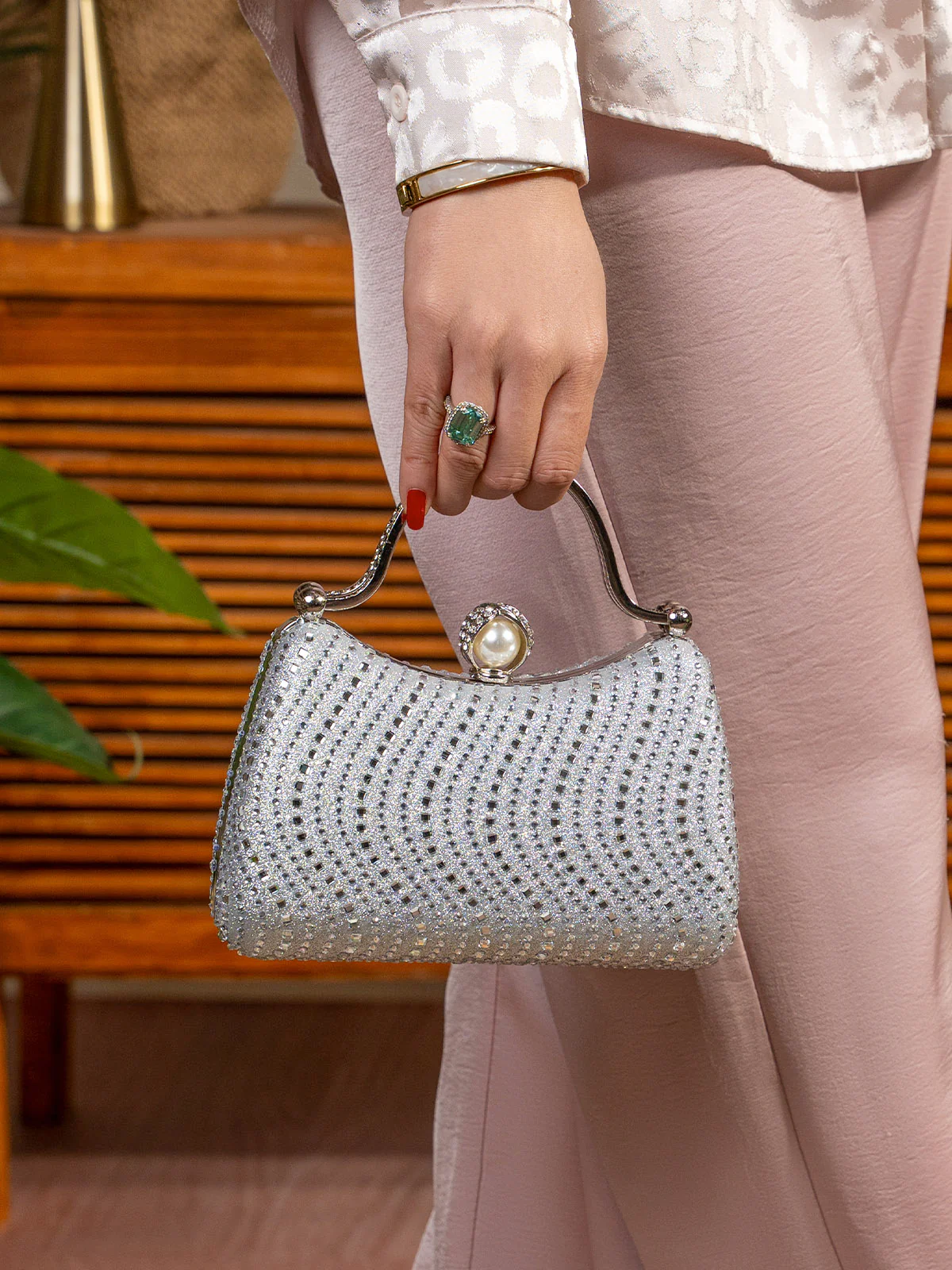 Women "NICOLE" Elegant Design Fancy Bag - Image 6