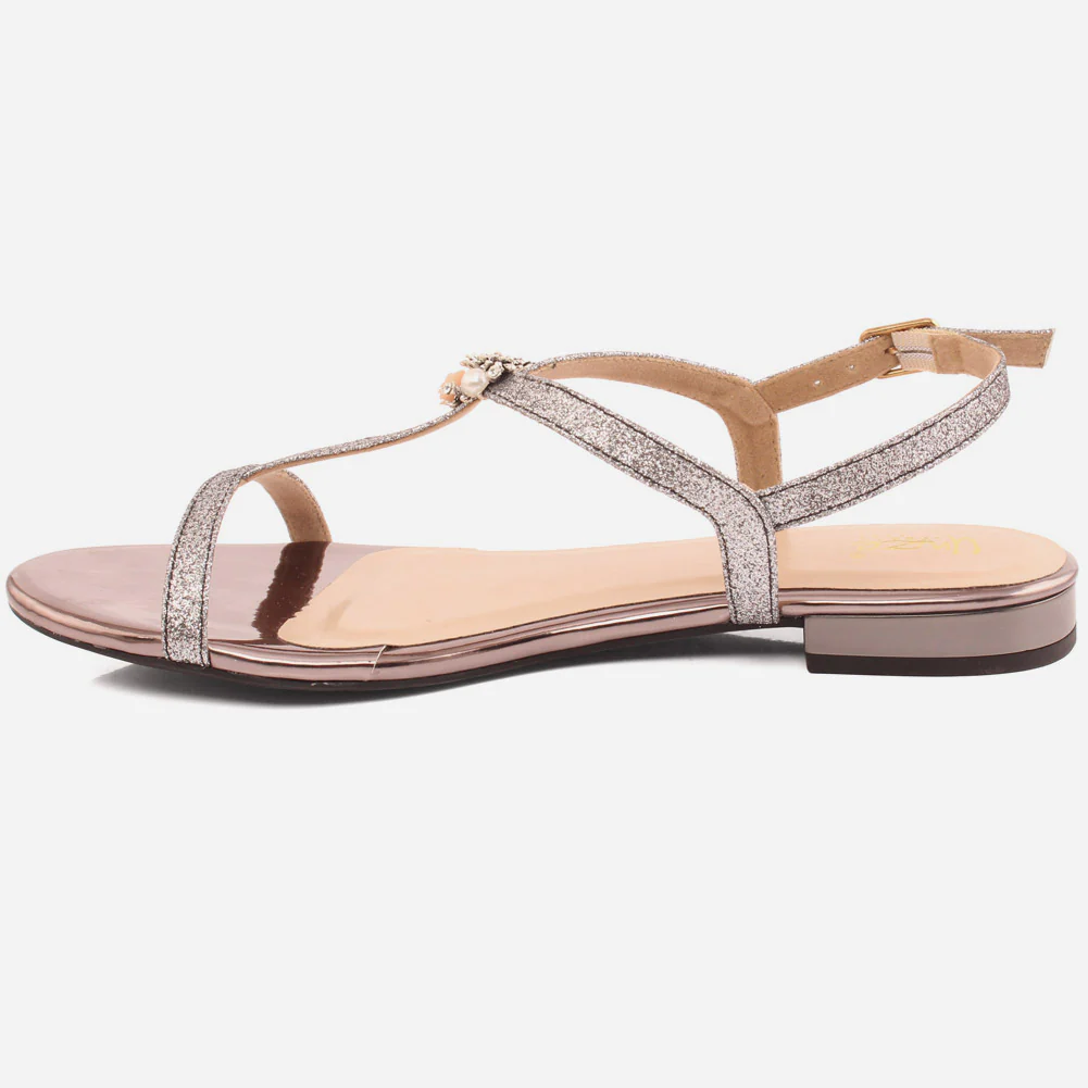Women "Nika" perfect day-to-night sparkling Sandals - Image 3