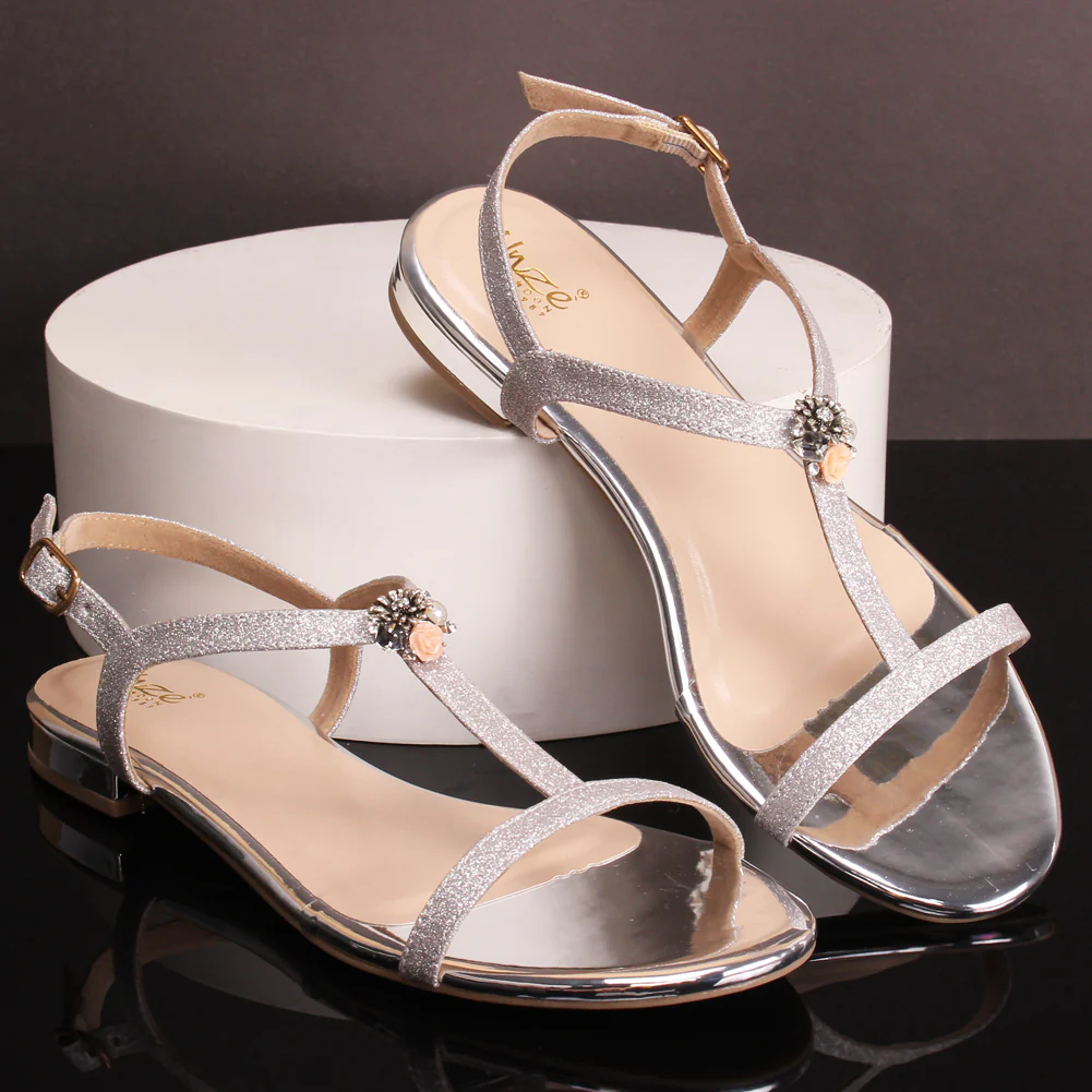 Women "Nika" perfect day-to-night sparkling Sandals - Image 6