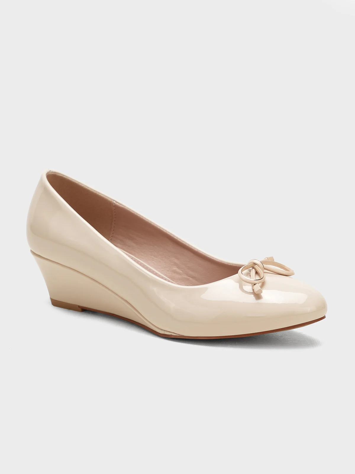 Women "PAISLEY" Classic Low Heel Courts - Image 2