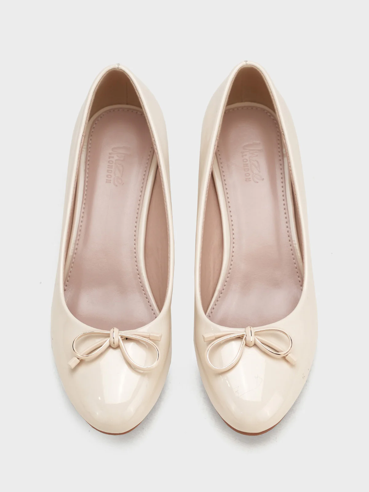 Women "PAISLEY" Classic Low Heel Courts - Image 6