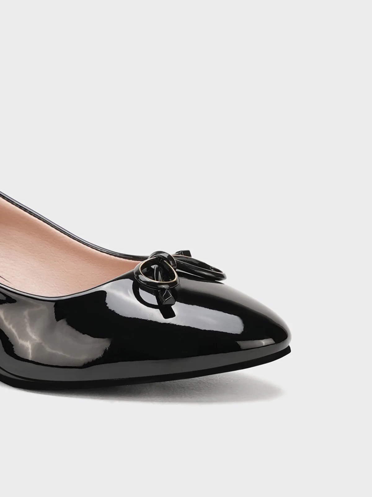Women "PAISLEY" Classic Low Heel Courts - Image 5