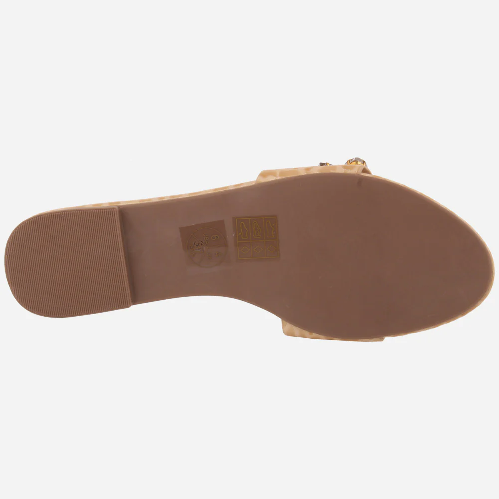 Women "PAM" Glitter Crystal Slippers - Image 5