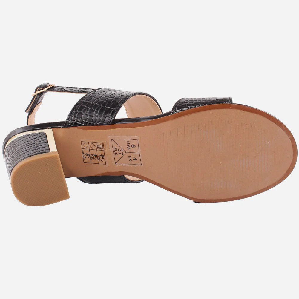 Women "Paz" timeless Block Heel sandals - Image 5
