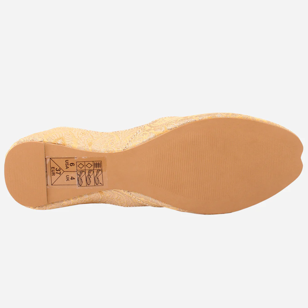 Women "POLINA" Slip On Punjabi Khussa - Image 5