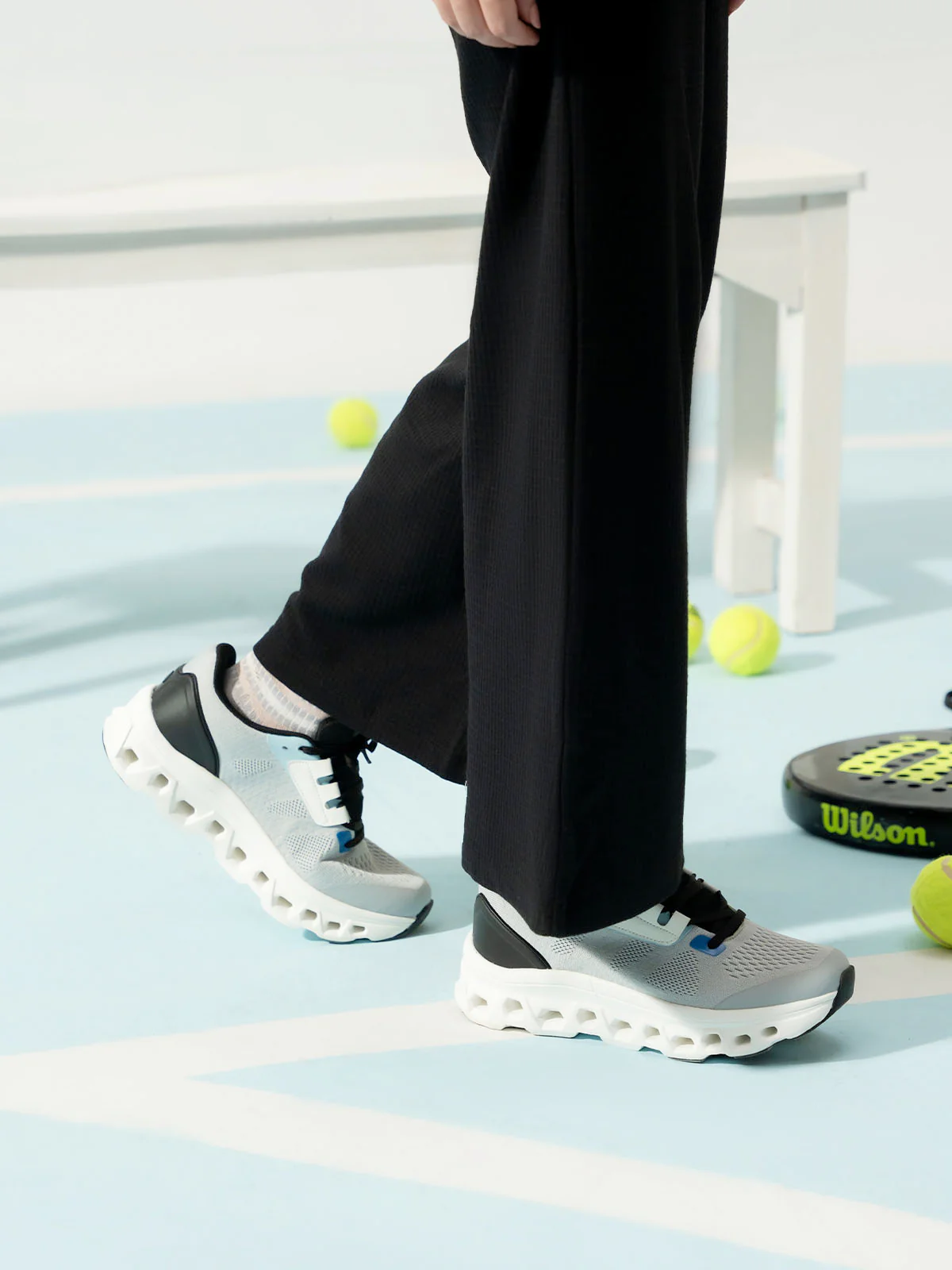 Women "RIANA" Lace Up Design Trainers