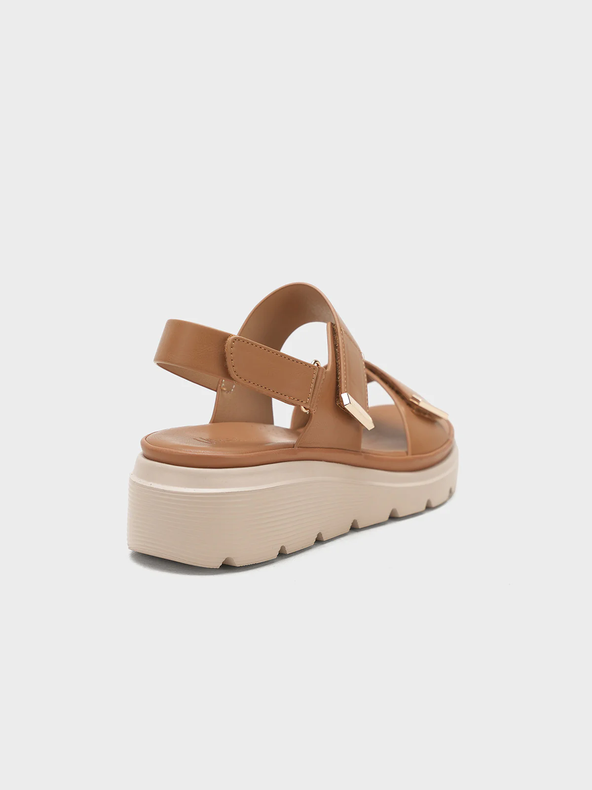 Women "RILEY" Comfort Velcro Strap Sandals - Image 4