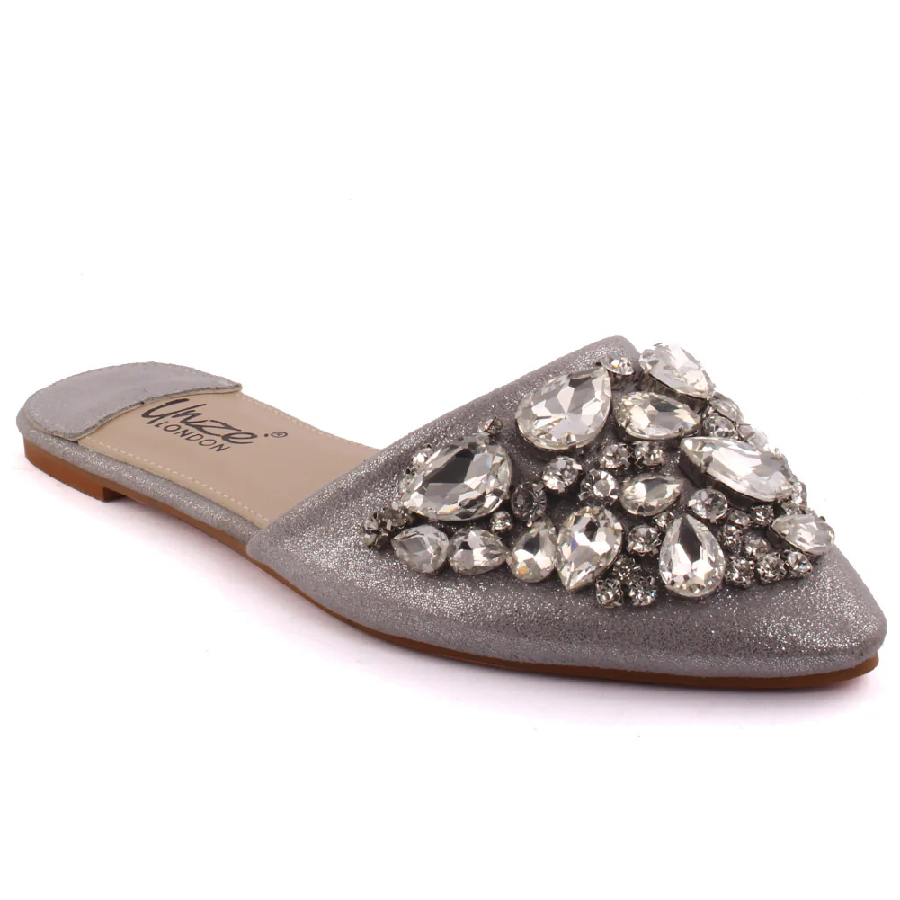 Women ‘Roaser’ Embellished Slide In Slippers
