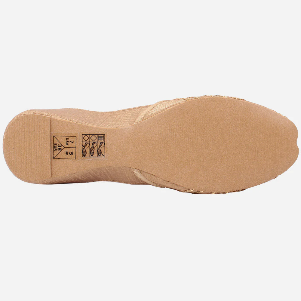 Women "Robbie" Sitare Flat Slip On Khussa - Image 5