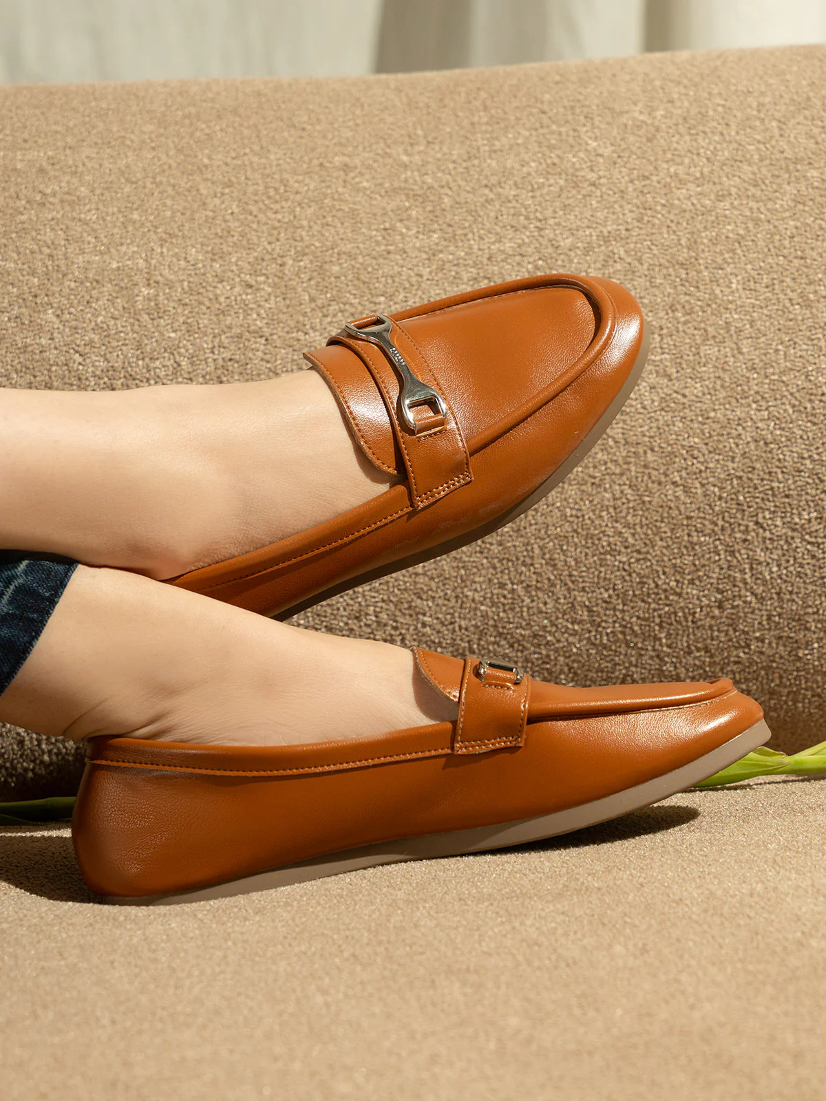 Women "RODRI" Easy Slip On Design Moccasins - Image 3