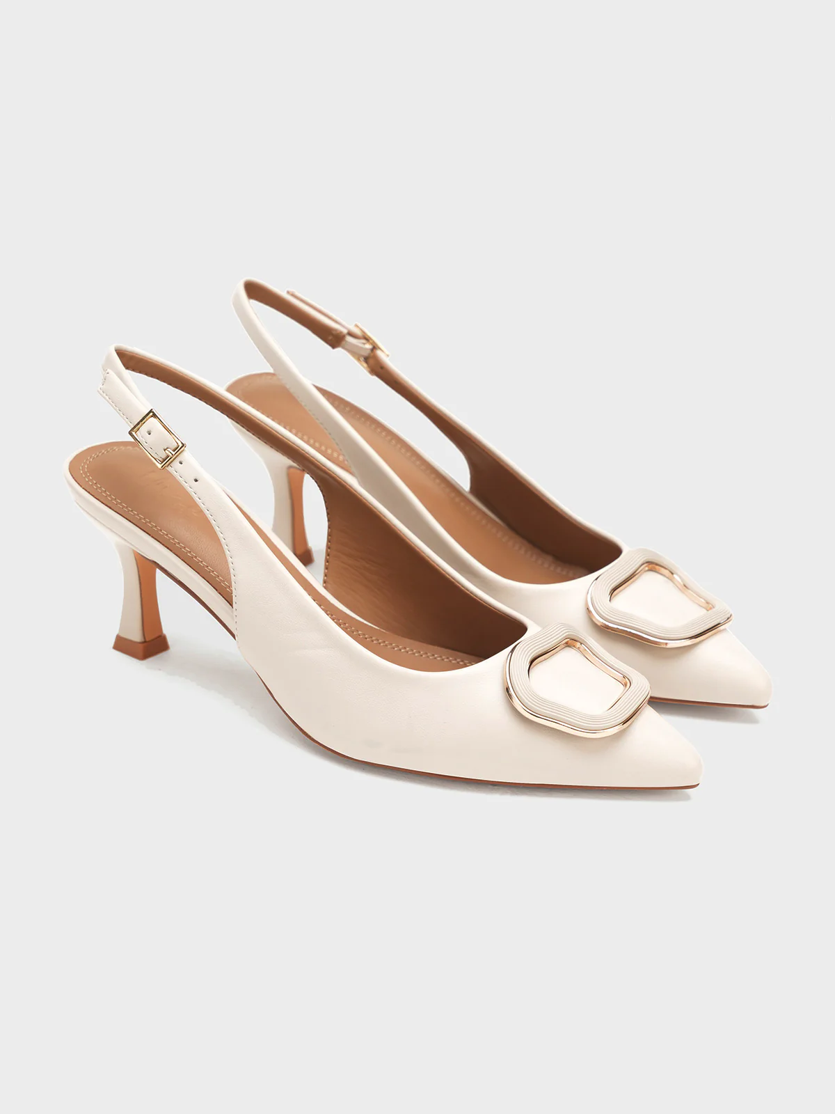 Women "ROLINA" Pointed Buckle Sandals - Image 4