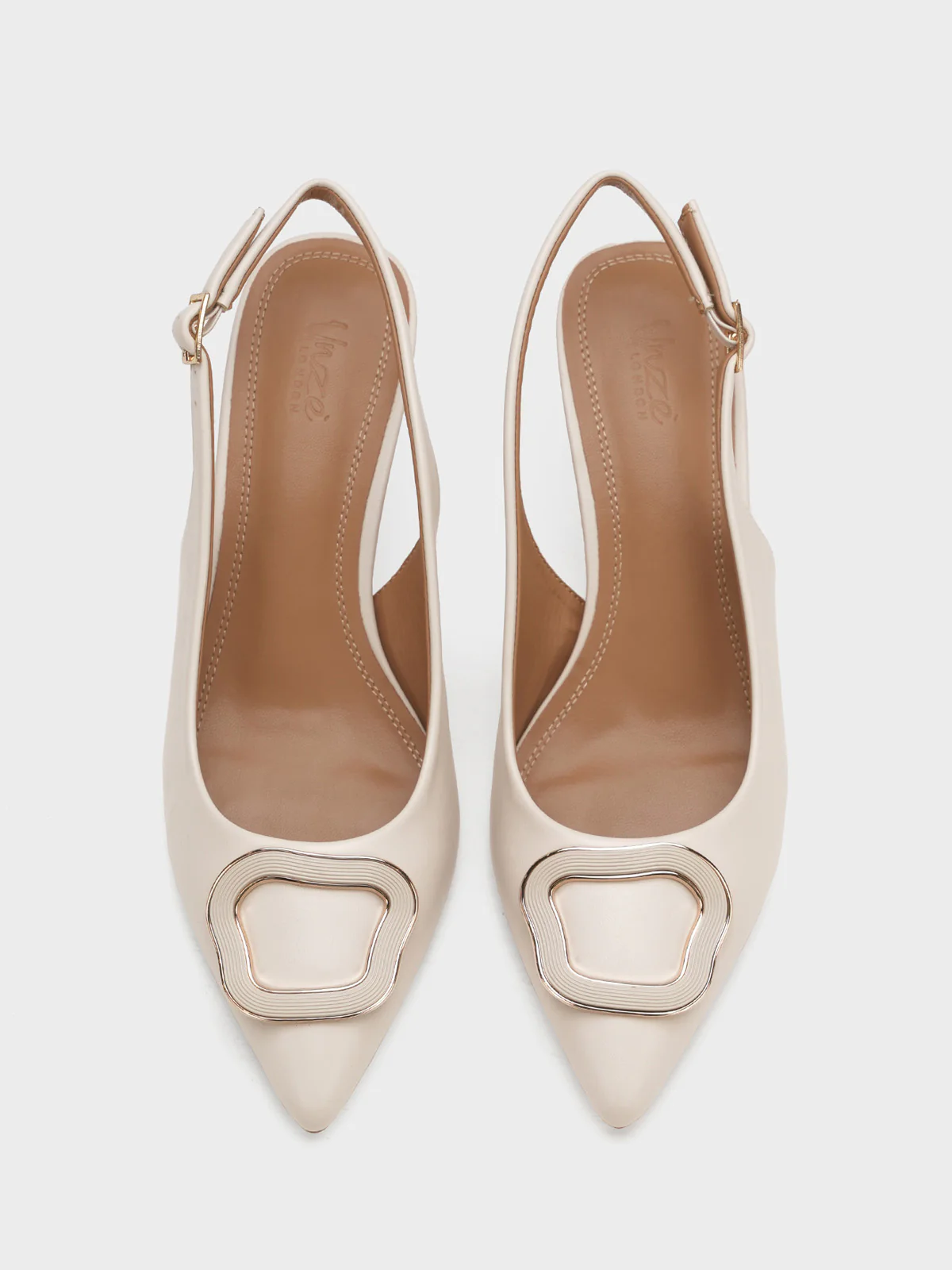 Women "ROLINA" Pointed Buckle Sandals - Image 9