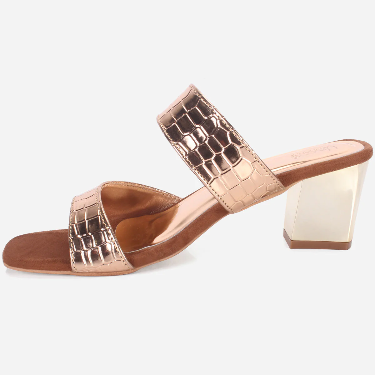 Women "ROWAN" Fancy Block Heel Sandals - Image 3