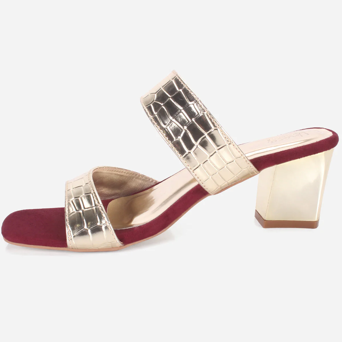 Women "ROWAN" Fancy Block Heel Sandals - Image 3