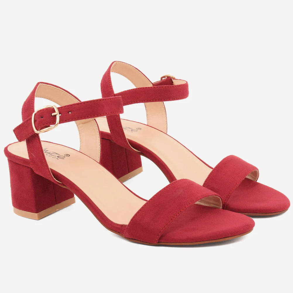 Women "SANDRA" Block Heel Stylish Sandals - Image 2