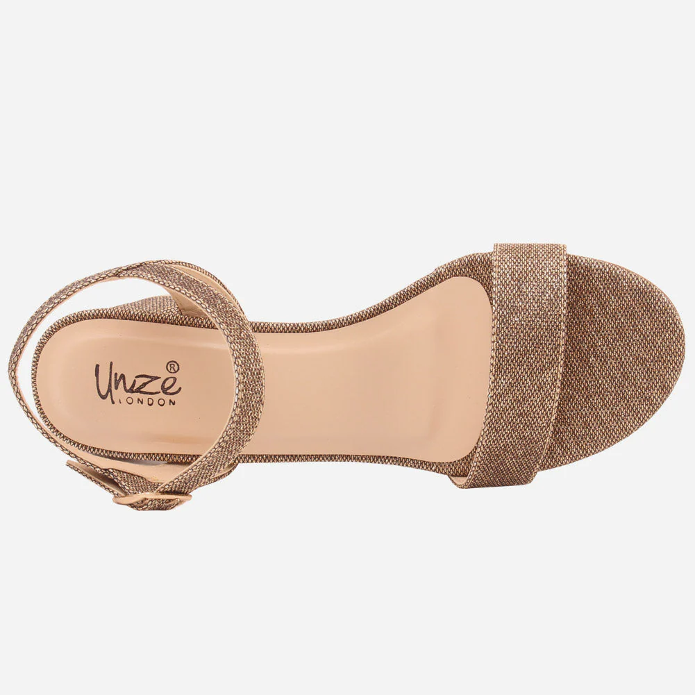 Women "SANDRA" Block Heel Stylish Sandals - Image 4