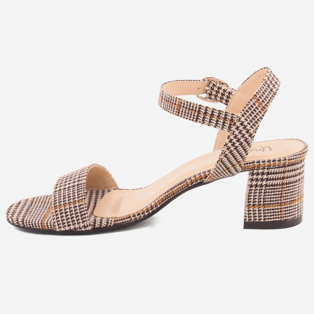 Women "SANDRA" Block Heel Stylish Sandals - Image 3