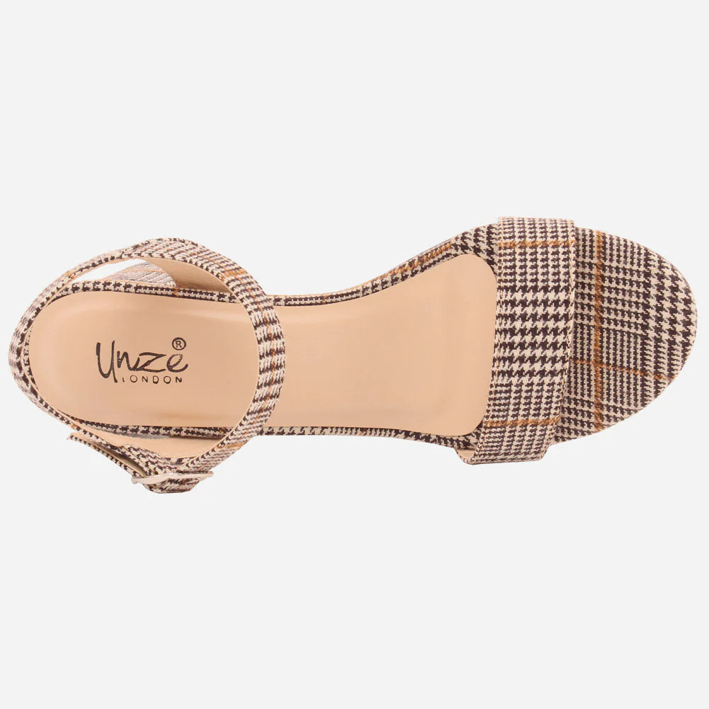 Women "SANDRA" Block Heel Stylish Sandals - Image 4