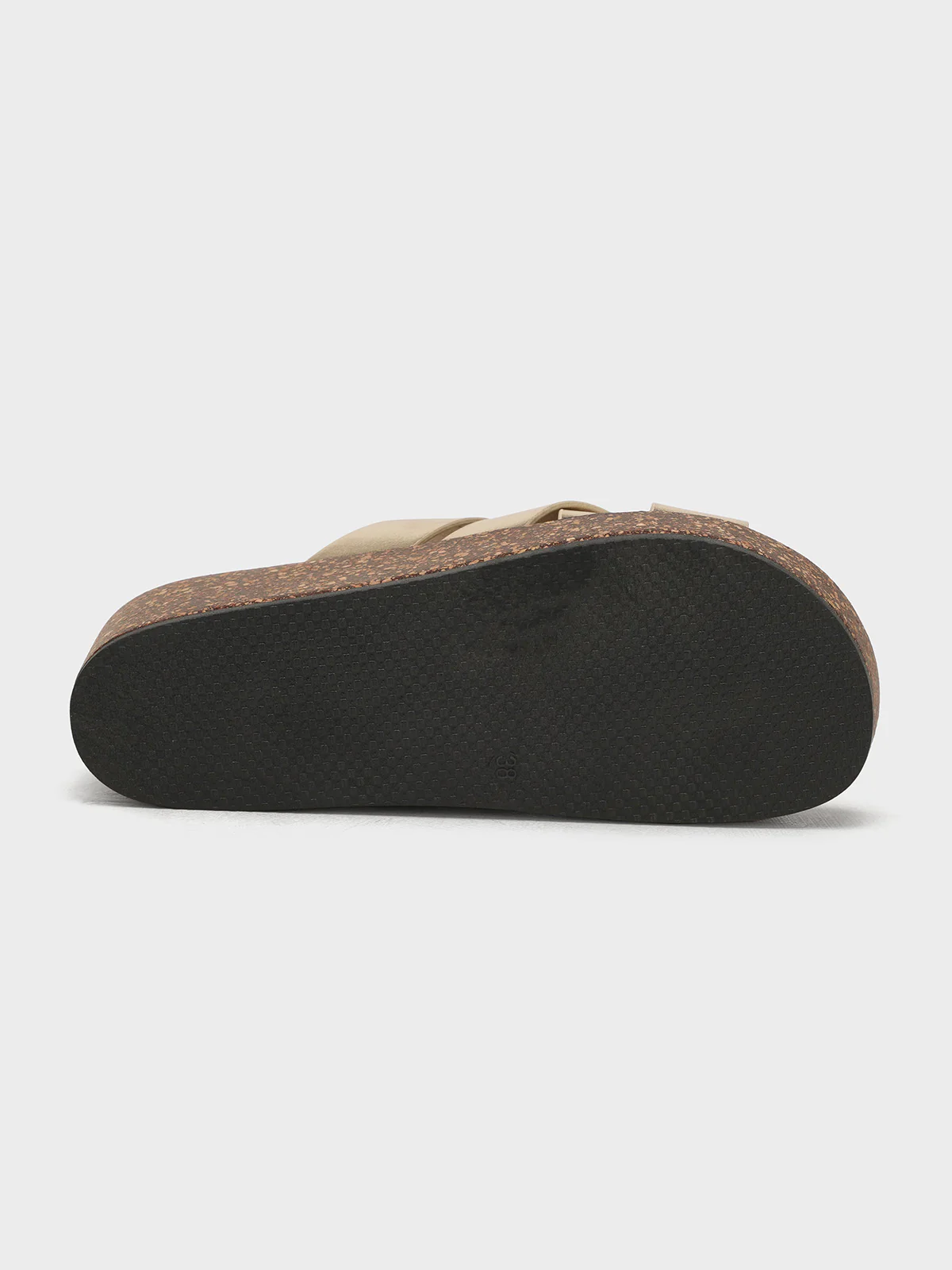 Women "SANTIA" Cross Strap Wedge Slippers - Image 5