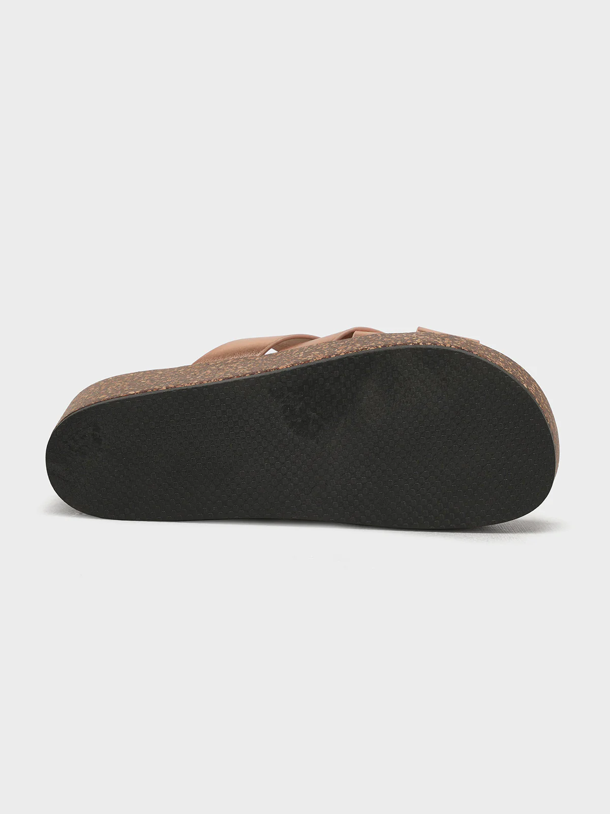 Women "SANTIA" Cross Strap Wedge Slippers - Image 5