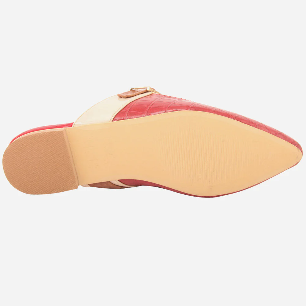 Women "SAVANNAH" Pointy Toe Flat Slippers - Image 6