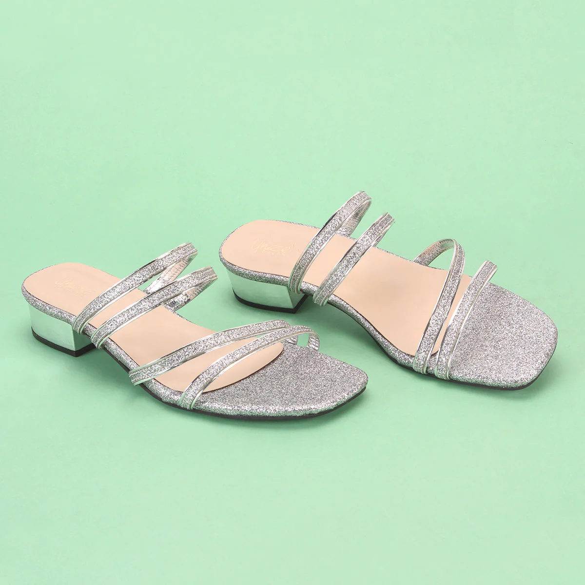 Women "SELDA" Crystals Party Sandals - Image 6