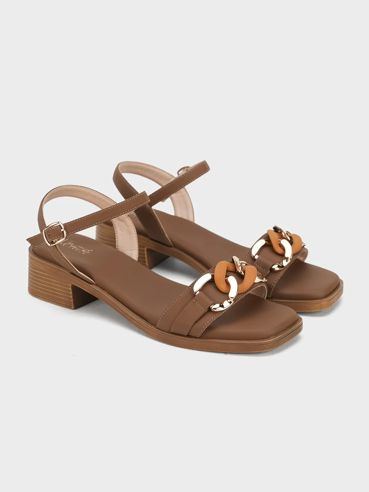Women "STEBAN" Casual Block Heel Sandals - Image 2