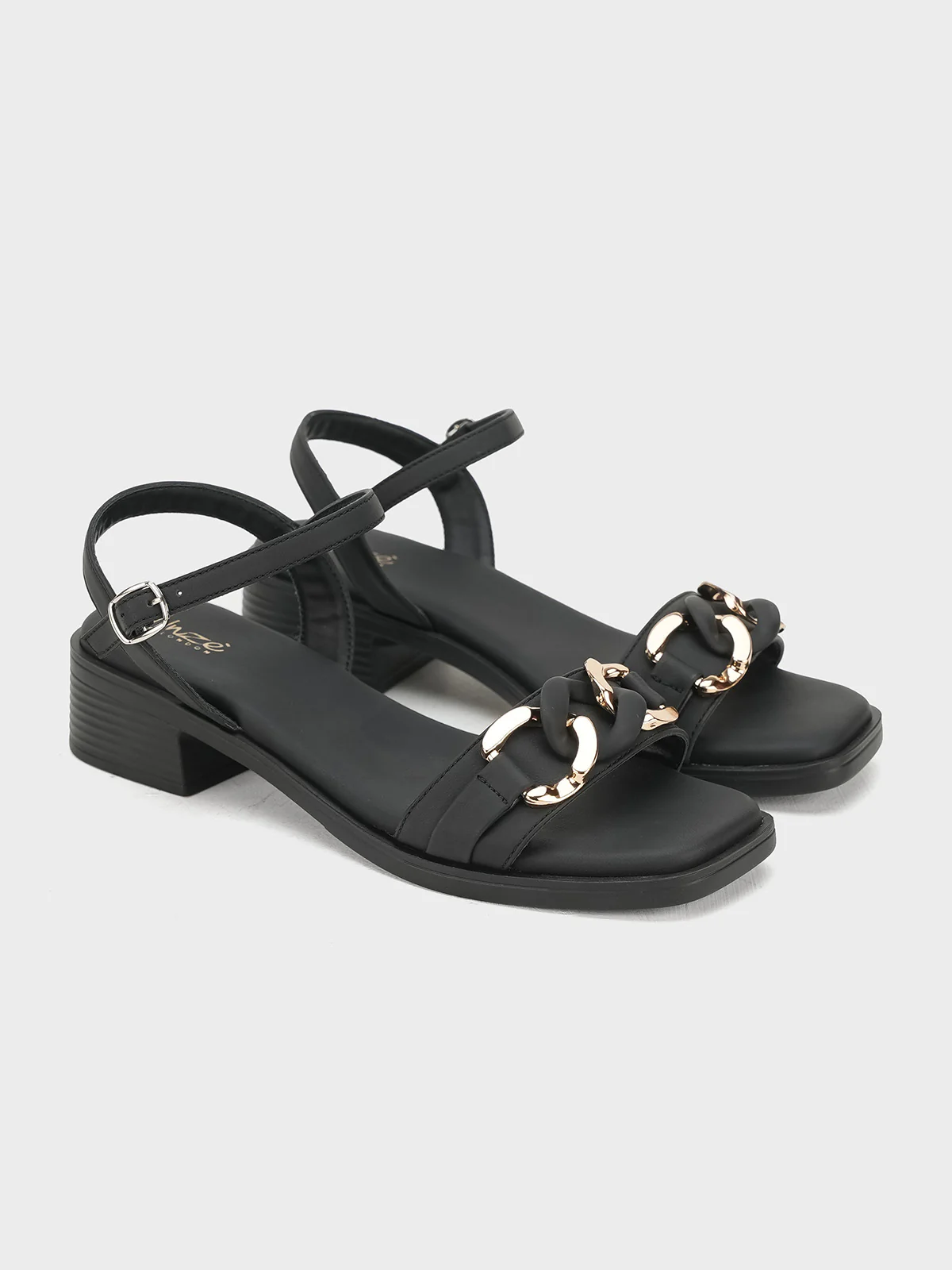 Women "STEBAN" Casual Block Heel Sandals - Image 4