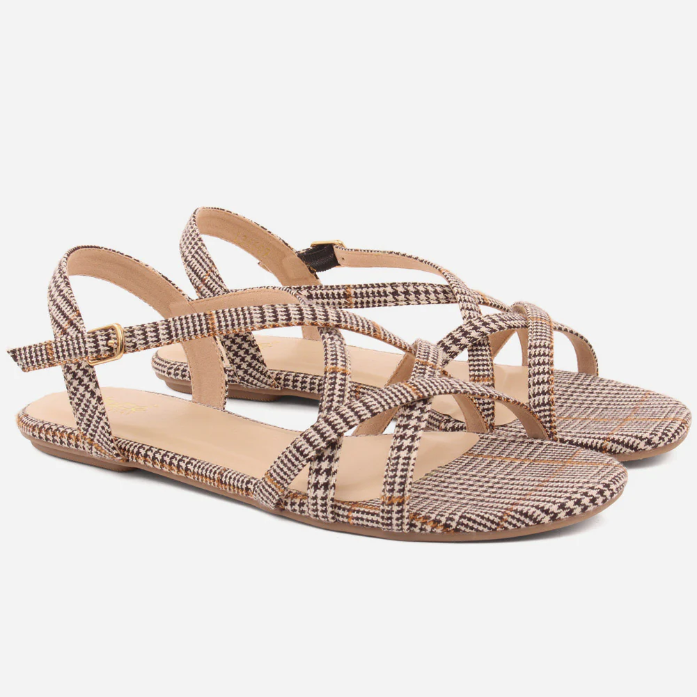 Women "SYLIVA" Cross Strap Comfortable Sandals - Image 2