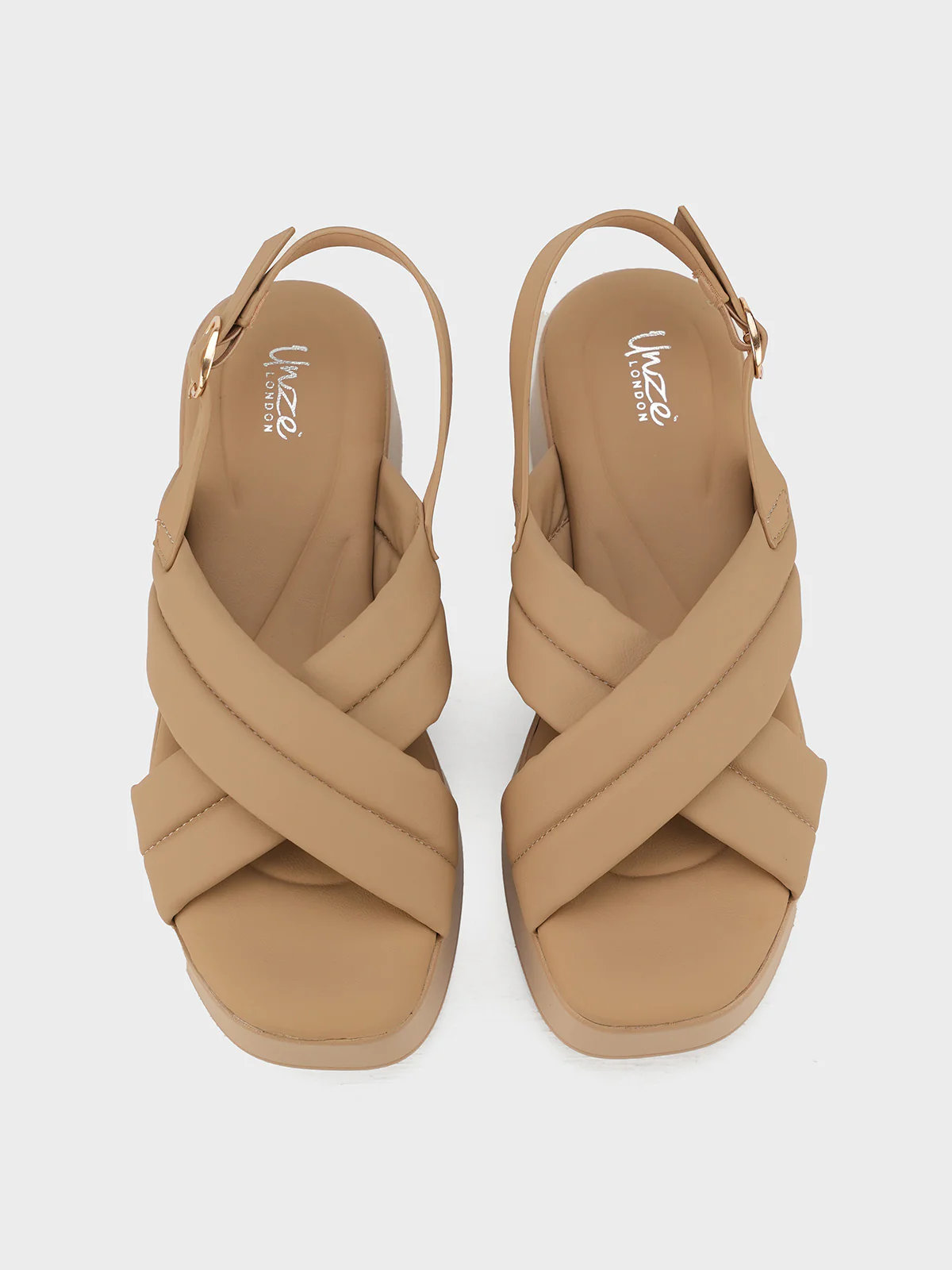 Women "TALITA" Stylish Wedge Buckle Sandals - Image 9